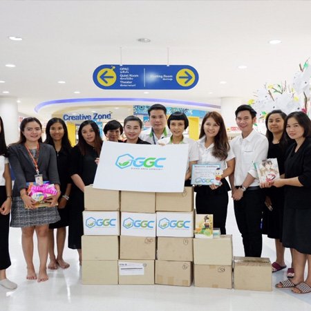 GGC บรรลุเป้าหมาย "โครงการปันรัก...ให้นักอ่าน" มอบหนังสือครบ 3,000 เล่ม แก่ห้องสมุดทั่วจังหวัดระยอง พร้อมตั้งเป้าขยายสู่จังหวัดข้างเคียงในปี 2560