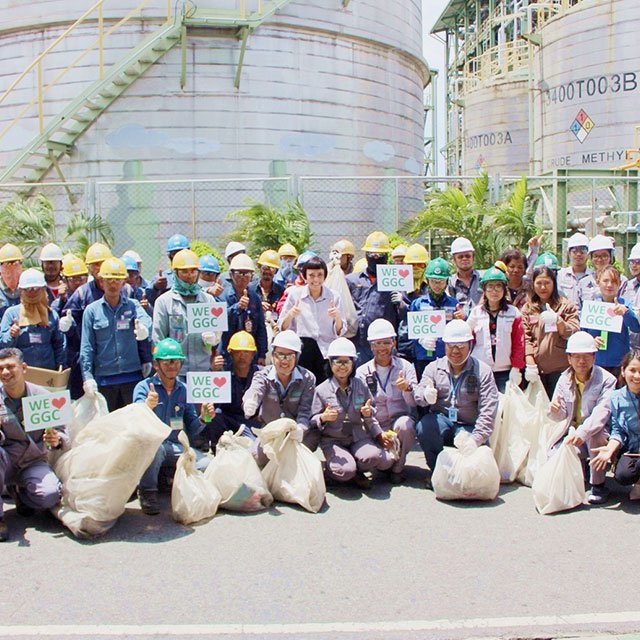 GGC ปลอดอุบัติภัย ไร้เหตุขัดข้อง Shutdown 2018 ปิดท้ายงานฉลองด้วย Big Cleaning Day